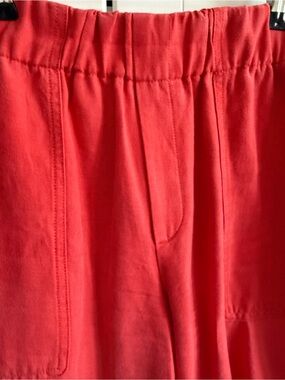 Wide Leg Red Pants